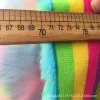 Artificial fur fabric clothing, toys, pom-poms, decorative vests, fashion jacquard, hard stripes, artificial fur fabric details Picture